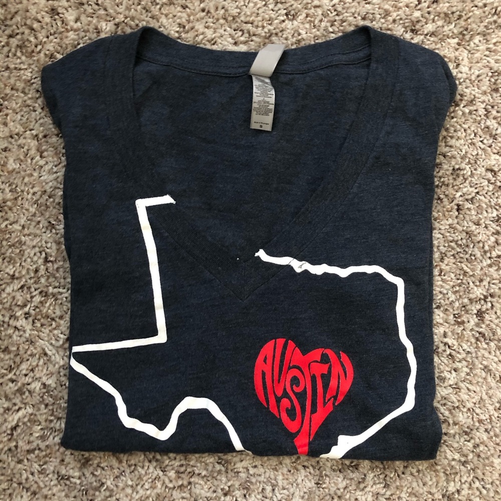 V Neck Austin Texas Shirt